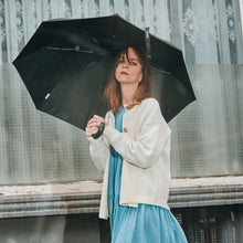  Poudre Organic Womens Wool PETALE Cardigan Ivory