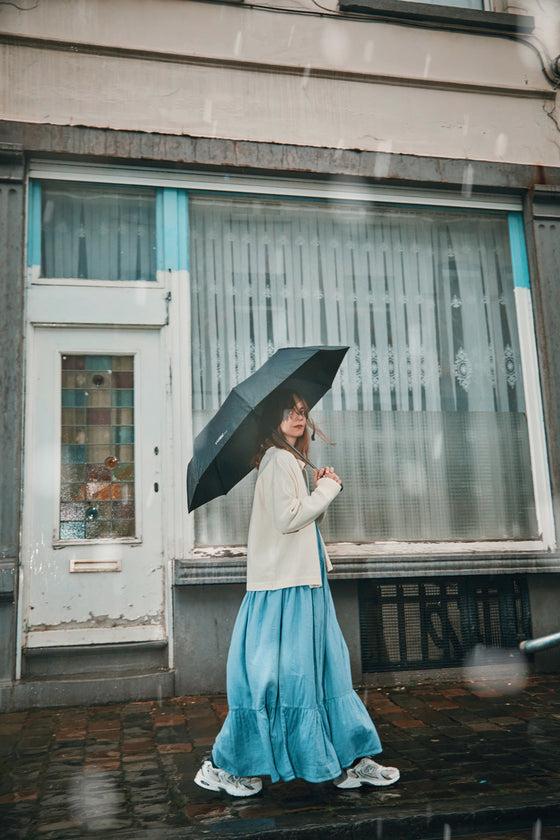 Poudre Organic Womens Wool PETALE Cardigan Ivory