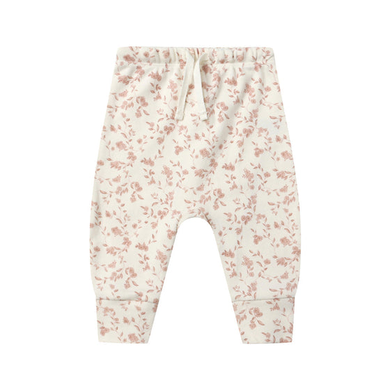 Quincy Mae Drawstring Pant French Garden