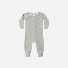  Quincy Mae Pointelle Long John Forest Stripe