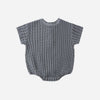 Quincy Mae Relaxed Bubble Romper Ocean