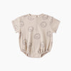 Quincy Mae Relaxed Short Sleeve Bubble Romper Lion