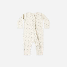  Quincy Mae Ruffle Jumpsuit Blue Ditsy