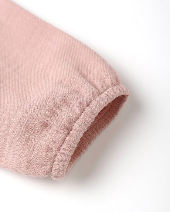 Quincy Mae Thalia Romper Rose