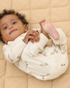 Quincy Mae Zip Longsleeve Sleeper Race Car