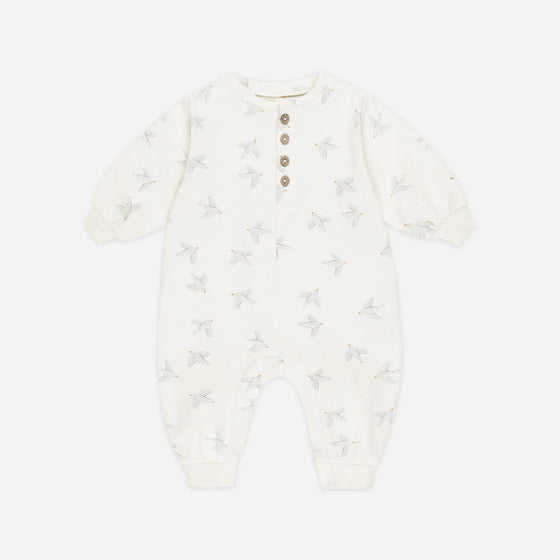 Quincy May Relaxed Jumpsuit Birds