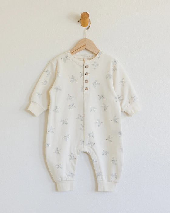 Quincy May Relaxed Jumpsuit Birds