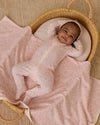 Quincy May Zip Long Sleeve Sleeper Footie Pink Blossom