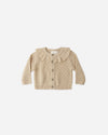 Quincy Mae Ruffle Collar Cardigan Butterscotch