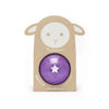 Ratatam Glittery sheep ball purple 10cm