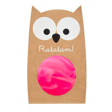  Ratatam Marbled owl bouncy ball pink 57mm