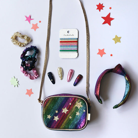 Rockahula Disco Shimmer Elastic Pony Pack