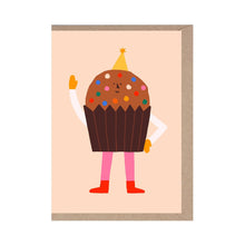  Rumble Cards Greeting Card Birthday Cupcake