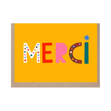  Rumble Cards Greeting Card Thank You Merci