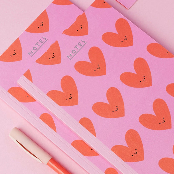 Rumble Cards Happy Heart Notebook