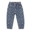 Barrel Pant - Heart Ditsy