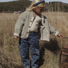 Barrel Pant - Heart Ditsy