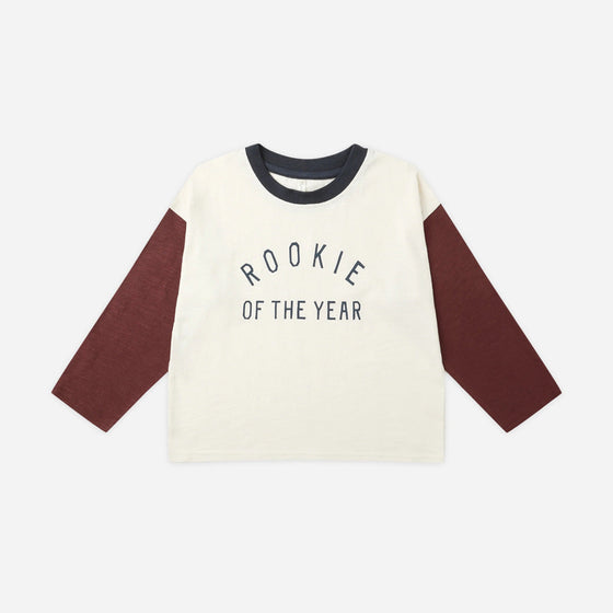 Rylee Cru CAMDEN LONG SLEEVE TEE ROOKIE