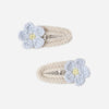 Rylee Cru Crochet Clip Set Natural