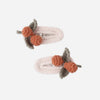 Rylee Cru Crochet Clip Set Shell