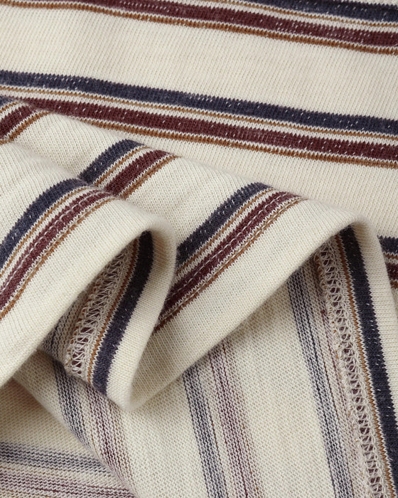 Rylee Cru RELAXED LONG SLEEVE TEE VINTAGE STRIPE