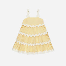  Rylee Cru Ric Rac Dress Yellow