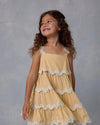 Rylee Cru Ric Rac Dress Yellow