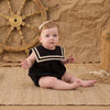 Sailor Romper - Black