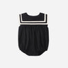 Sailor Romper - Black