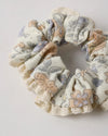 Rylee Cru Scrunchie Set Green Gingham Bloom