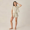 Rylee Cru Teen Delilah Pyjama Set Citron Bloom
