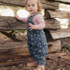 Vintage Overall - Heart Ditsy