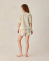 Rylee Cru Woman Delilah Pyjama Set Citron Bloom