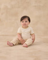 Rylee And Cru Baby Cru Pant Butterscotch Stripe