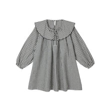  Rylee and Cru Mini Dress Black Gingham