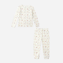  Rylee and Cru Organic Long Sleeve Pajama Set Festive