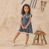 Rylee And Cru Porter Dress Ditsy Marine