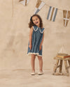 Rylee And Cru Porter Dress Ditsy Marine