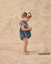 Rylee And Cru Porter Romper Ditsy Marine