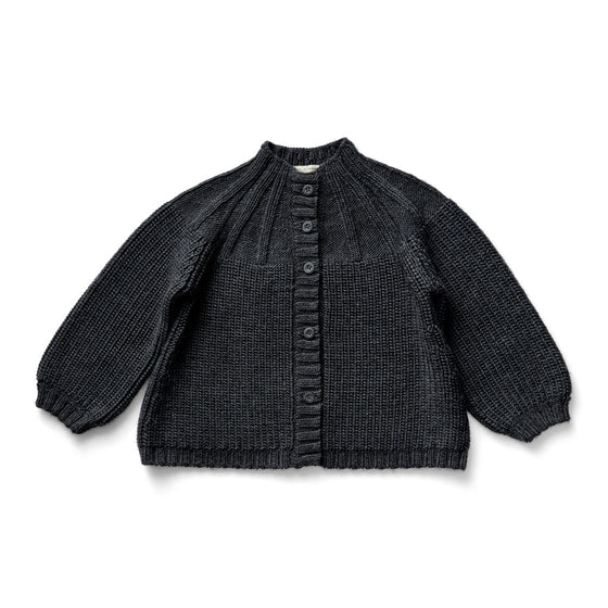 SOOR PLOOM BEATRICE CARDIGAN SOOT