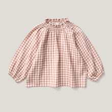  SOOR PLOOM IMELDA BLOUSE GINGHAM CHERRY