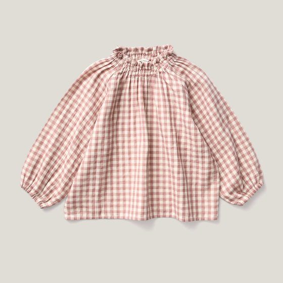 SOOR PLOOM IMELDA BLOUSE GINGHAM CHERRY