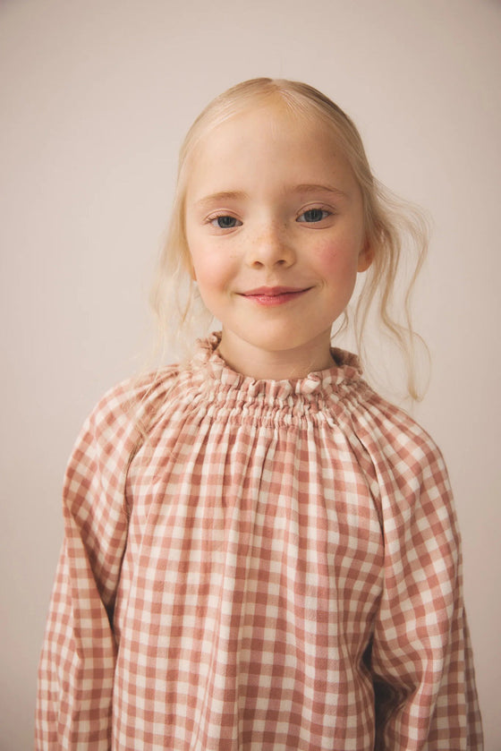 SOOR PLOOM IMELDA BLOUSE GINGHAM CHERRY