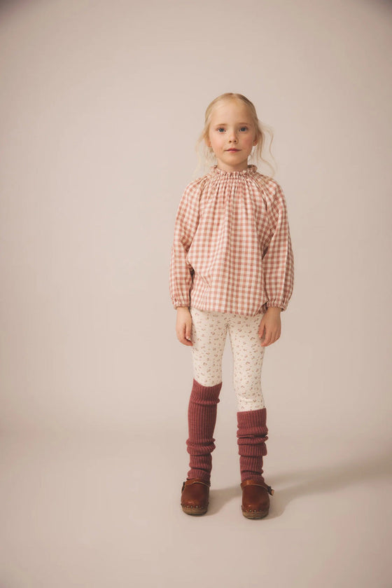 SOOR PLOOM IMELDA BLOUSE GINGHAM CHERRY