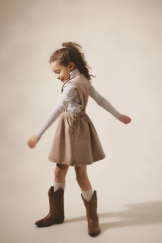 SOOR PLOOM SNAP TURTLENECK FOLKLORE PRINT HAZE