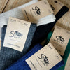 Sheep by the Sea Lambswool Socks Black