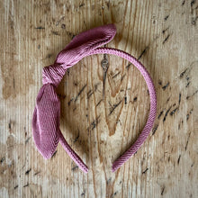  Siena Corduroy Aliceband Vintage Rose