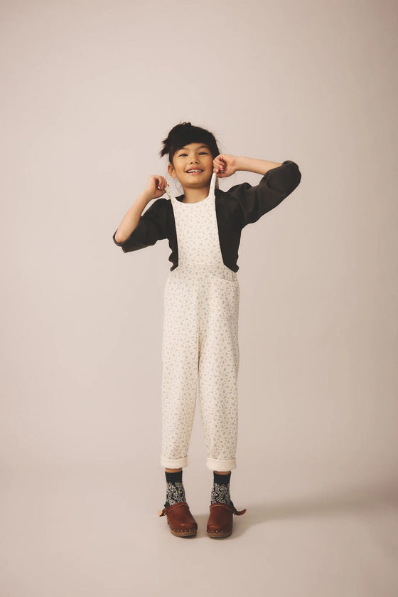Soor Ploom Knot Overall Calico Print Oasis