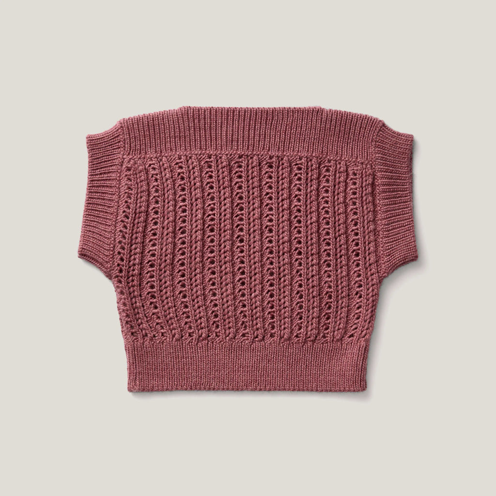  Soor Ploom Margot Vest Cherry