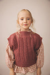 Soor Ploom Margot Vest Cherry